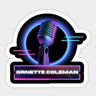 Ornette Coleman // Old Mic Sticker